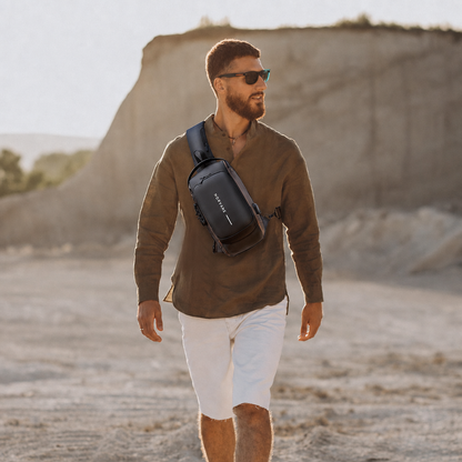 Anti Theft Sling Bag for Men