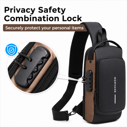 Anti Theft Sling Bag for Men