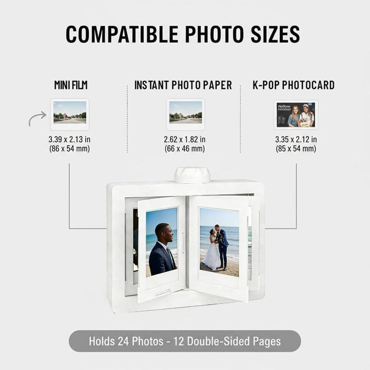Rotating Photo Album Frame Box