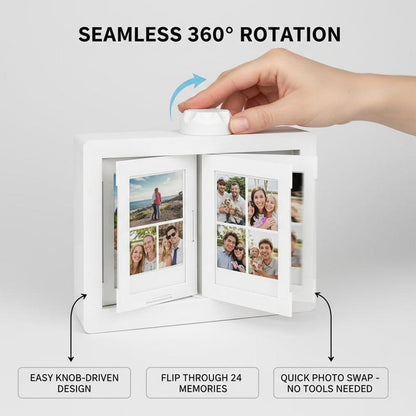 Rotating Photo Album Frame Box