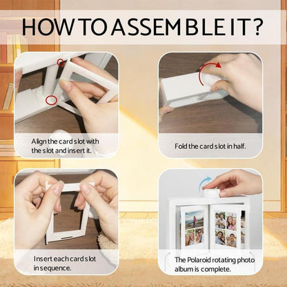 Rotating Photo Album Frame Box
