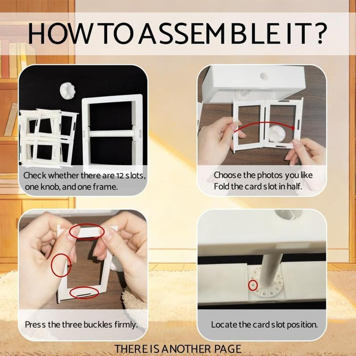 Rotating Photo Album Frame Box
